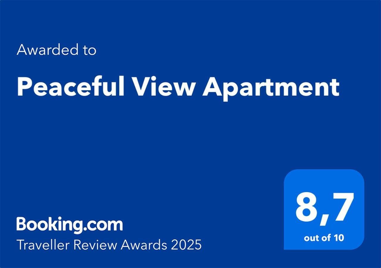 Peaceful View Apartment Копер Экстерьер фото